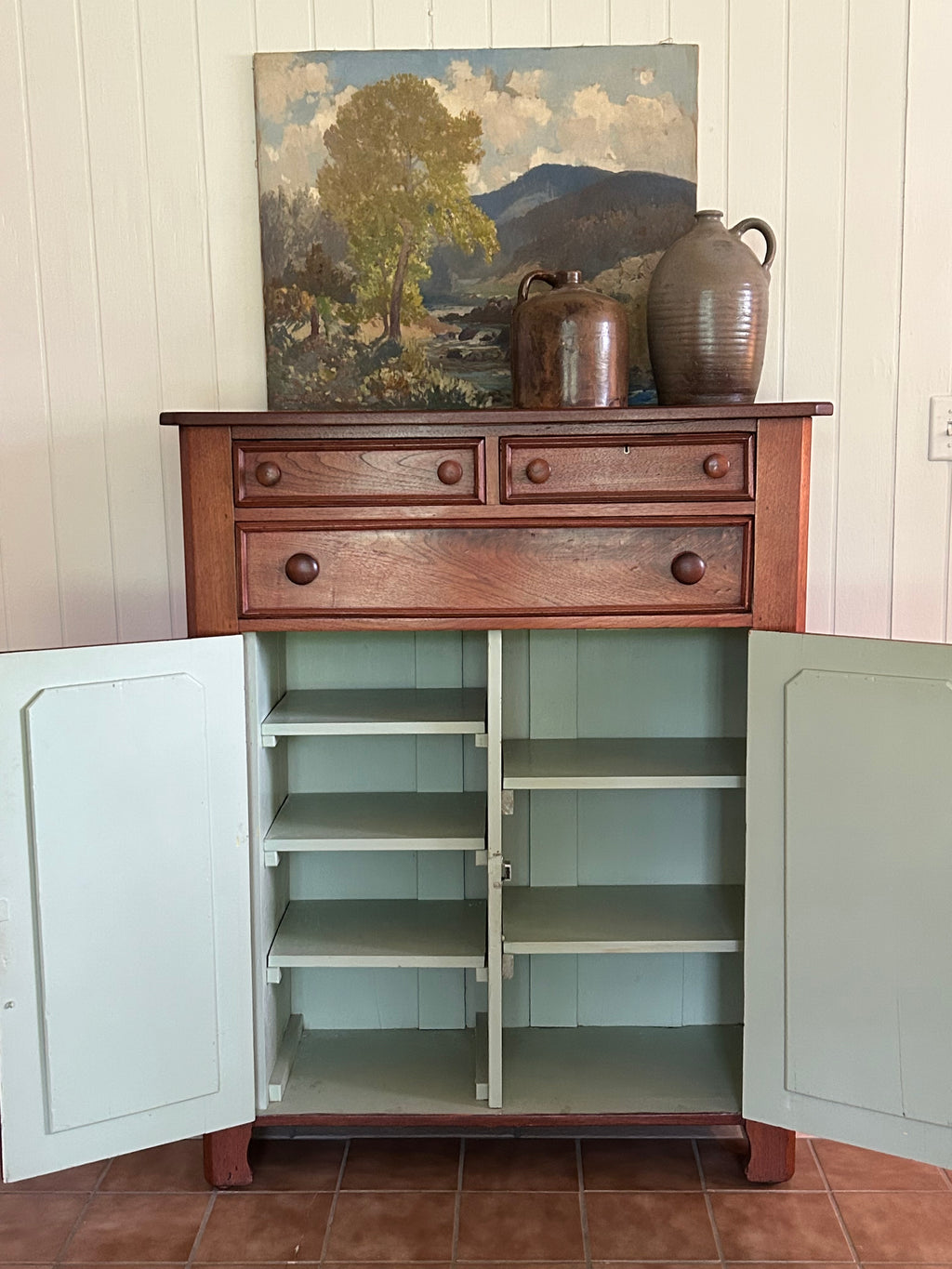 Antique early American cabinet