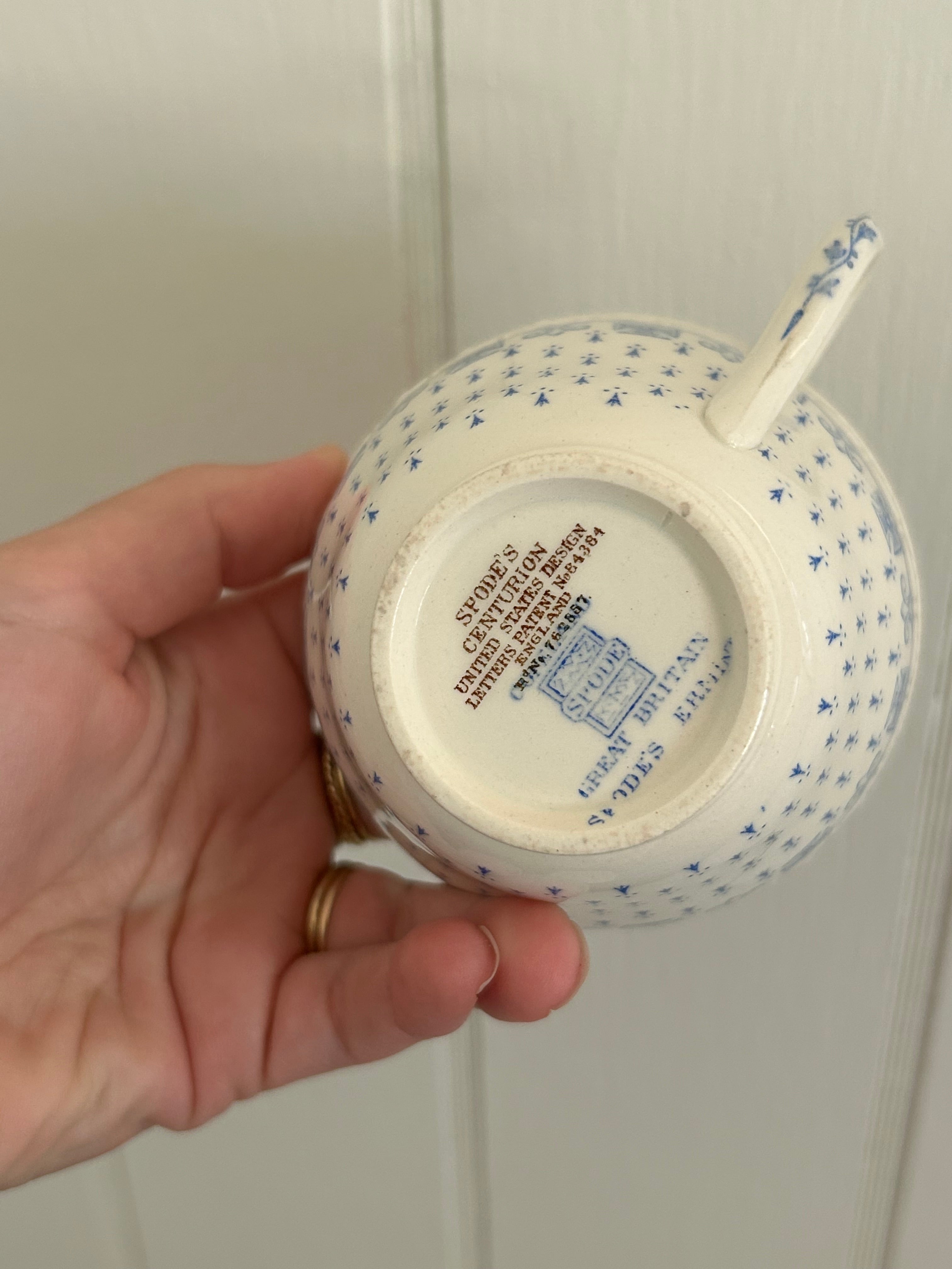 Spode tea cup & saucer plate