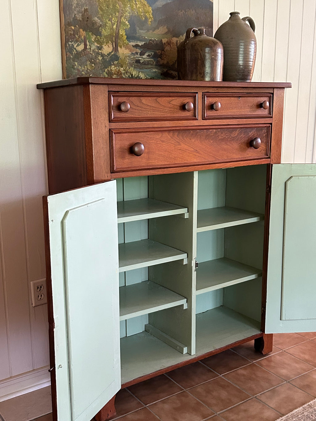 Antique early American cabinet