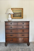 Antique English 2 over 4 chest of drawers