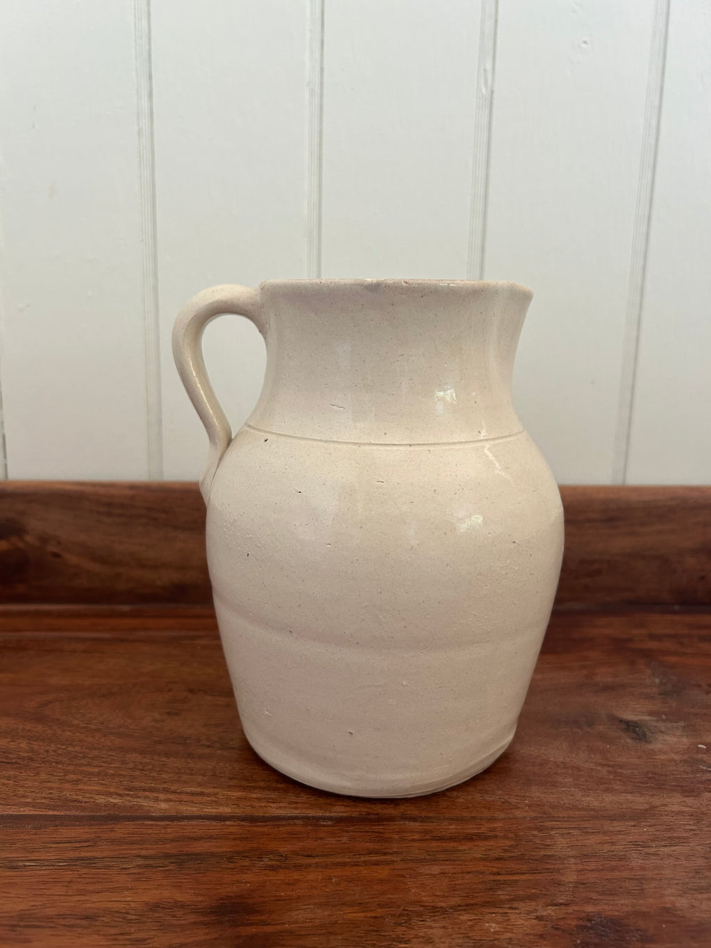 Cream crock pitcher