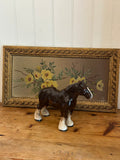english glass horse